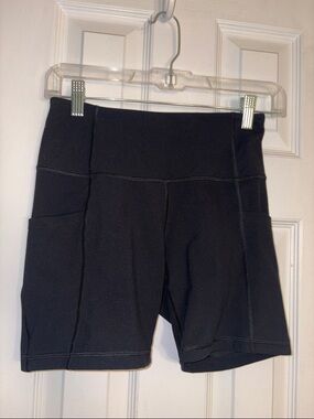 High-Waist Yoga Shorts